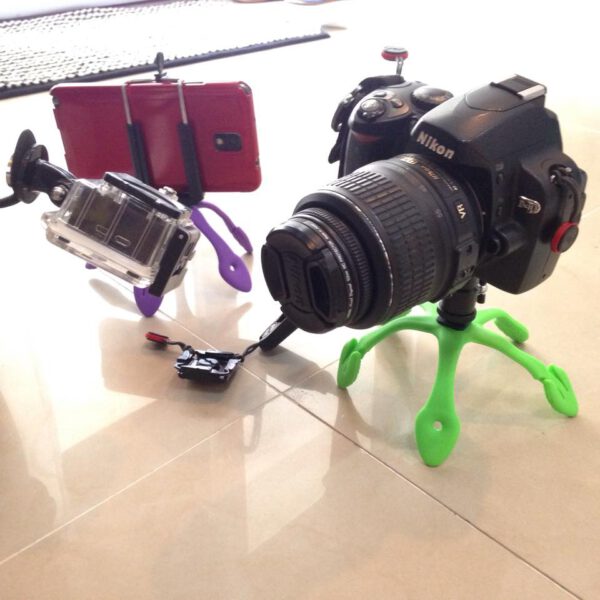 Gekkopod ขาตั้งมือถือและ GoPro สุดแสบสารพัดประโยชน์