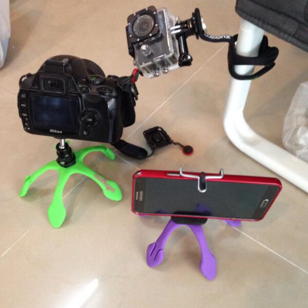 Gekkopod ขาตั้งมือถือและ GoPro สุดแสบสารพัดประโยชน์
