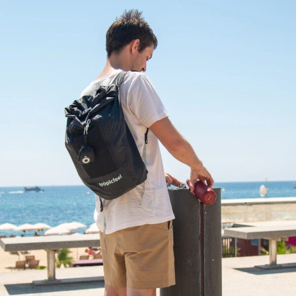 Set TROPICFEEL : Cruiser Backpack + Shopper Bag + Havasu Flip Flop Core Black