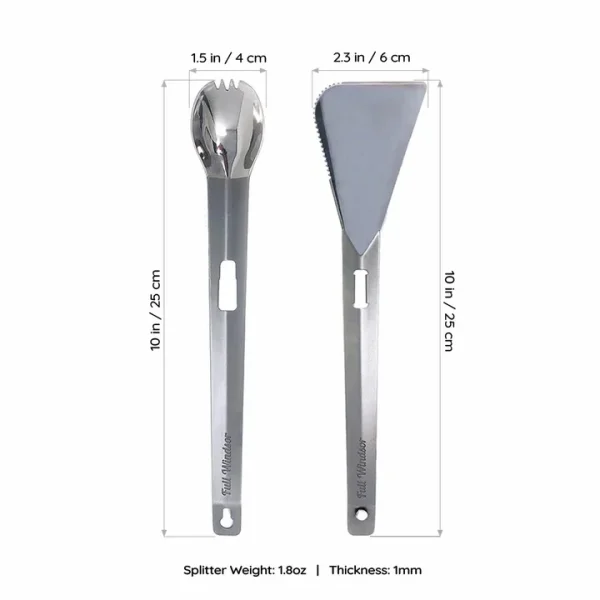 FULL WINDSOR - The Splitter Titanium Multi Tongs