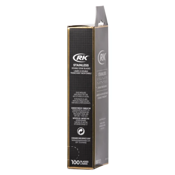 Henson Shaving - RK Shaving Stainless DE Razor Blades 100pk